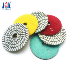 Diamond polishing pads for granite / marble